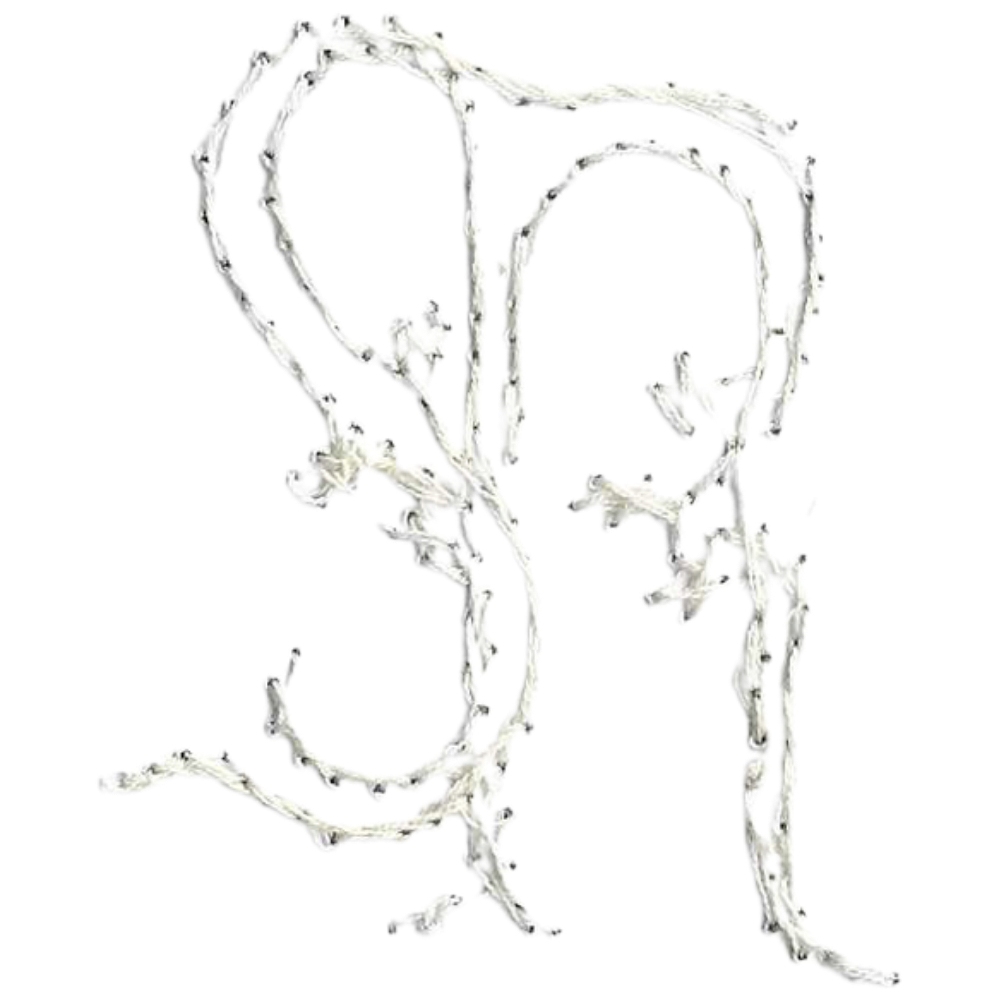 Sloan Rose monogram hand embroidered in white thread